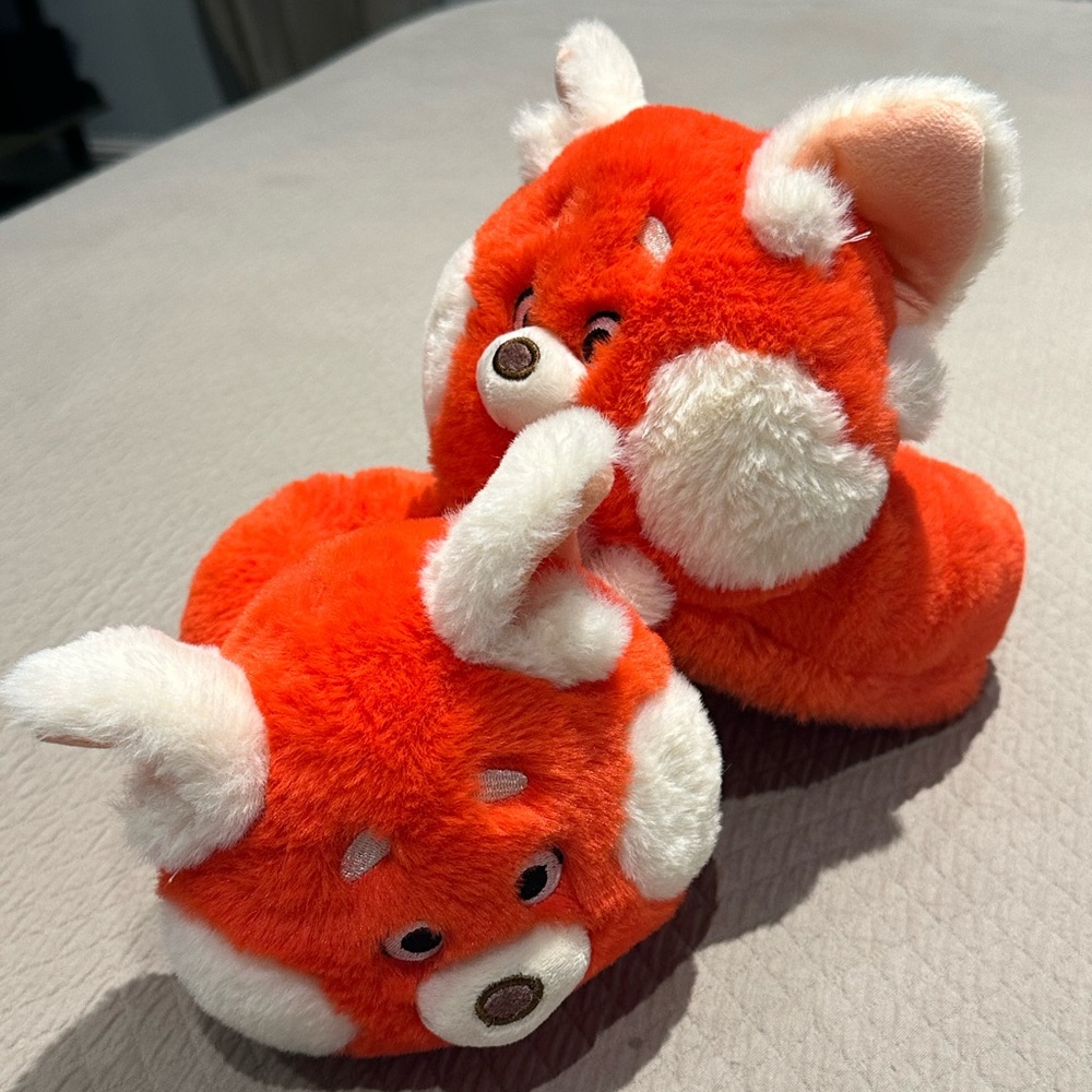 Disney official child’s Turning Red slippers